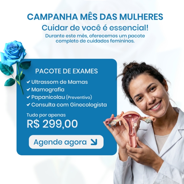 Campanha promocional para mulheres