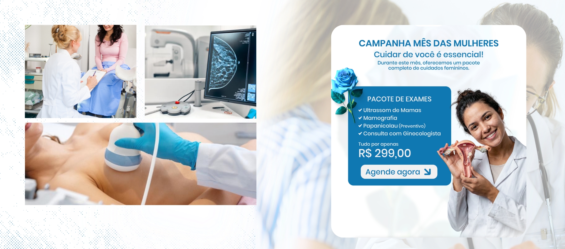 Campanha promocional para mulheres